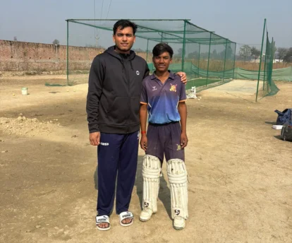 Kids cricket training for beginners in Amethi academy